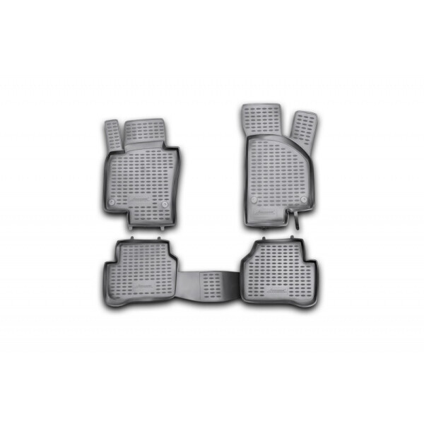 

Коврики в салон для Volkswagen Passat B6 09/2005->, 4 шт полиуретан NLC.51.06.210kh