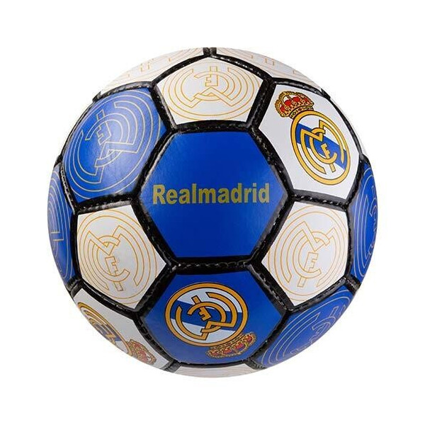 

Мяч футбольный Grippy G-14 Real Madrid 4, бело/синий