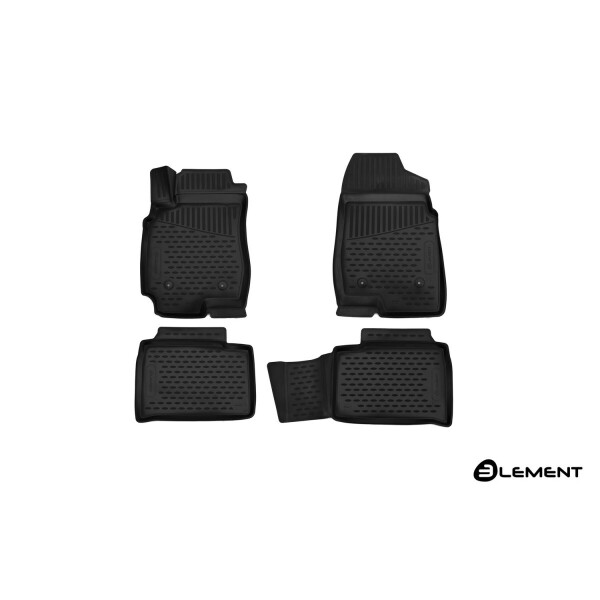 

Коврики в салон для FAW X80 2017-> 4 шт (полиуретан) 3D ELEMENT3D6217210k