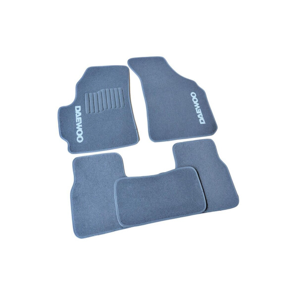 

Коврики в салон ворсовые для Daewoo Matiz (1998-2008-) /Серые,кт 5шт GRCR1121