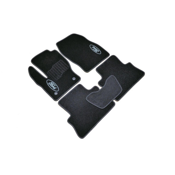 

Коврики в салон ворсовые для Ford Kuga (2013-2019) /Чёрные, кт. 5шт BLCCR1157