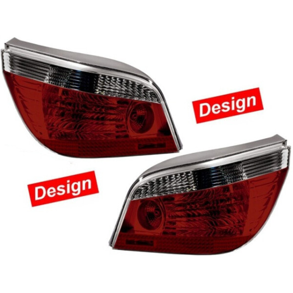 

Фонари задние BMW 5 (E60) 2003-2007 темно-красные Design кт 2шт 9EL 008 679-841