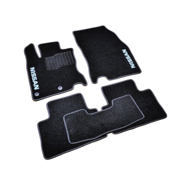 

Коврики в салон ворсовые для Nissan Qashqai (2014-) /Чёрные, кт. 5шт BLCCR1425
