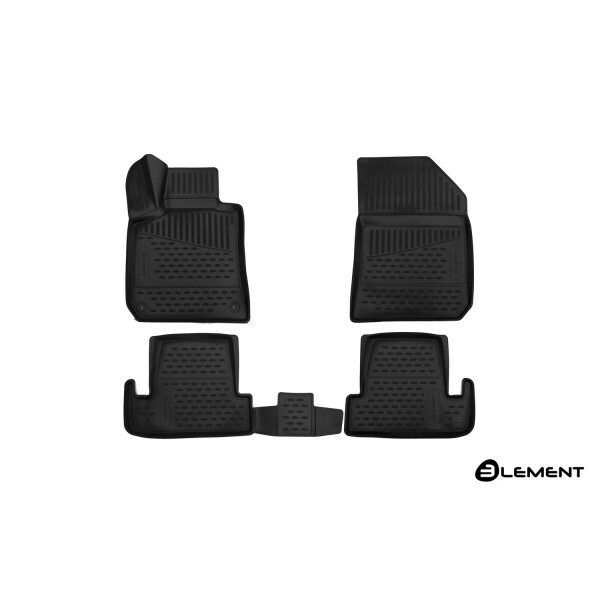 

Коврики в салон для PEUGEOT 308 2014-> 4 шт (полиуретан) 3D ELEMENT3D3828210k