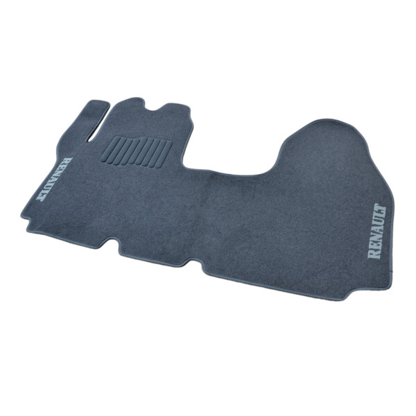 

Коврики в салон ворсовые для Renault Trafic (2001-2015) 1+2 /Серый, кт 1шт BLCCR15381
