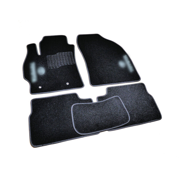 

Коврики в салон ворсовые для Toyota Corolla/Auris (2007-2012) /Чёрные, кт. 5шт BLCCR1621