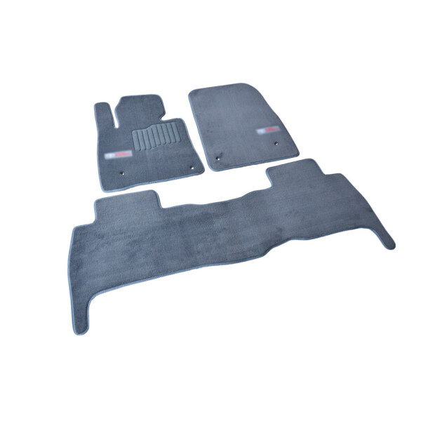 

Коврики в салон ворсовые для Toyota Land Cruiser 200 (2007-2012) 5 мест /Серые, Premium GRLX1634