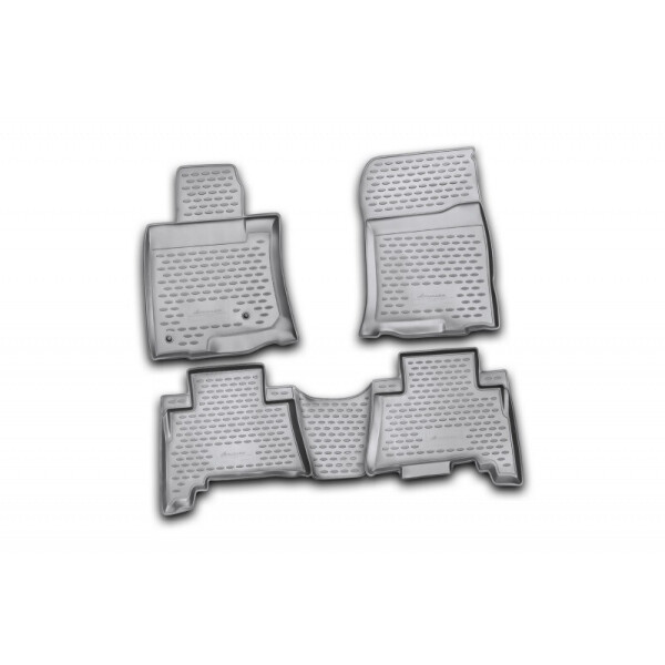 

Коврики в салон для Toyota Land Cruiser Prado, 5 мест, 12/2009-2013, 4 шт полиуретан NLC.48.28.210k