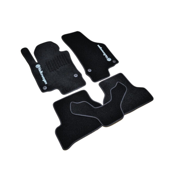 

Коврики в салон ворсовые для Volkswagen Jetta V (2005-2011) / Golf V (2003-2008) /Чёрные, кт. 5шт BLCCR1658