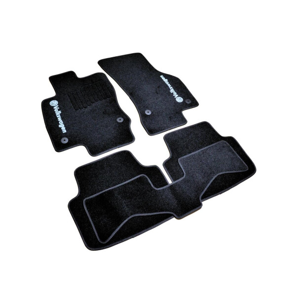

Коврики в салон ворсовые для Volkswagen Passat (2014-) B8 SD /Чёрные BLCCR1674