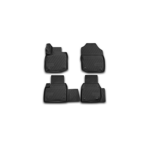 

Коврики в салон для HONDA Civic 5D 01/2012-> хб 4 шт (полиуретан) 3D CARHND00009