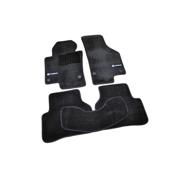

Коврики в салон ворсовые для Volkswagen Passat B6/B7 (2005-2014) /Чёрные Premium BLCLX1673