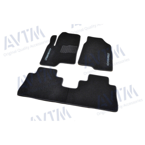 

Коврики в салон ворсовые для Chevrolet Captiva (2006-) /Чёрные BLCCR1078