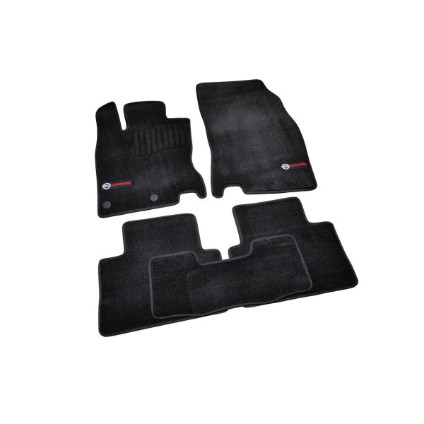

Коврики в салон ворсовые для Nissan Qashqai (2014-) /Чёрн, Premium BLCLX1425