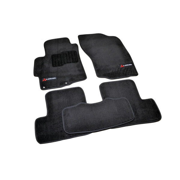 

Коврики в салон ворсовые для Mitsubishi Lancer (2007-) /Чёрн, Premium BLCLX1393