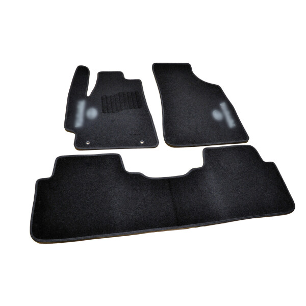 

Коврики в салон ворсовые для Toyota Highlander (2008-2013) /Чёрн, кт 3шт BLCCR1626