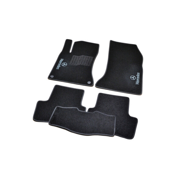 

Коврики в салон ворсовые для Mercedes W176 A/W246 B 12-/ X156 GLA 14-/ C117 CLA 13- /Чёрные 5шт BLCCR8331