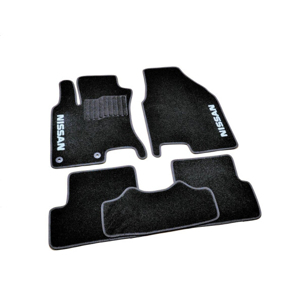

Коврики в салон ворсовые для Nissan Qashqai (2007-2013) /Чёрные, кт. 5шт, KE745JD031CS, BLCCR1424