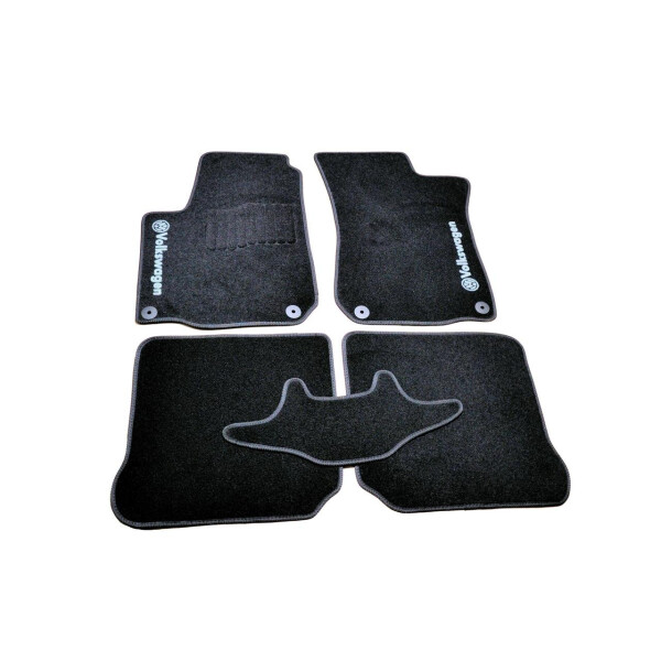 

Коврики в салон ворсовые для Volkswagen Bora (1998-2005) / Golf IV (1997-2003) /Чёрные, кт. 5шт BLCCR1657