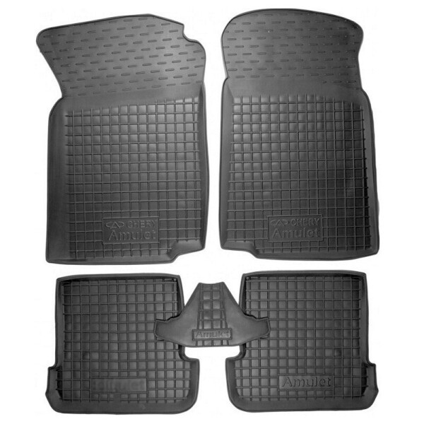 

Коврики в салон для Chery Amulet 2003-2012 черный, кт - 4шт 11125 Avto-Gumm