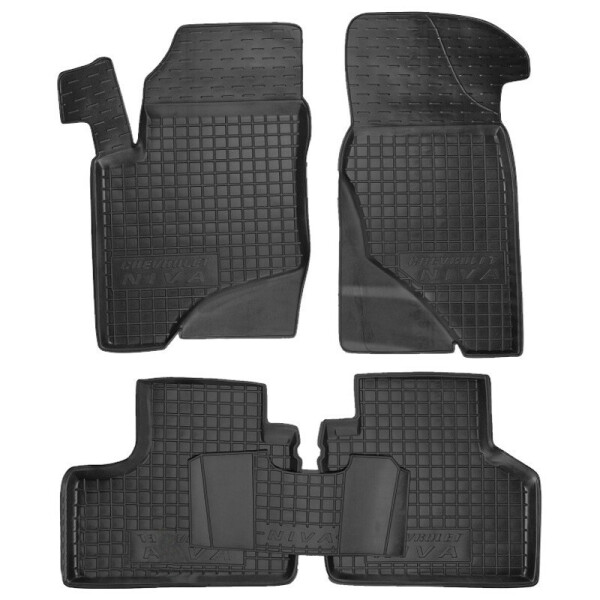 

Коврики в салон для Chevrolet Niva черный, кт - 4шт 11132 Avto-Gumm