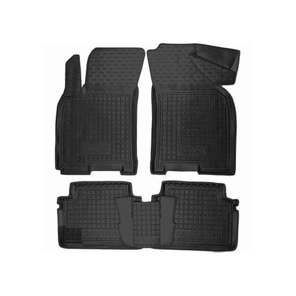 

Коврики в салон для Daewoo Gentra 2013- черный, кт - 4шт 11452 Avto-Gumm