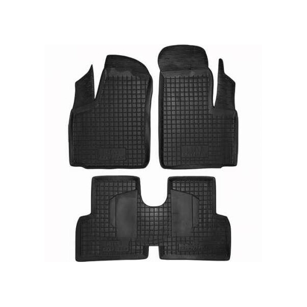 

Коврики в салон для Fiat Doblo 2001 - 2010 черный, кт - 4шт 11173 Avto-Gumm