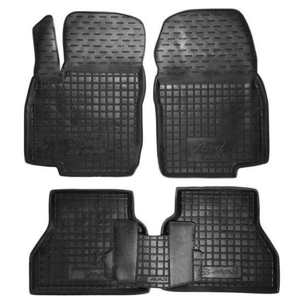

Коврики в салон для Ford B-Max 2012-> черный, кт - 4шт 11361 Avto-Gumm