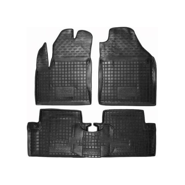 

Коврики в салон для Ford Tourneo Connect 2003- /кор.база/ черный, кт - 4шт 11185 Avto-Gumm