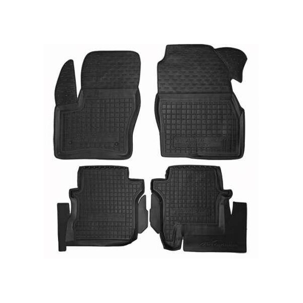 

Коврики в салон для Ford Tourneo Connect 2014- /дл.база/ черный, кт - 4шт 11449 Avto-Gumm