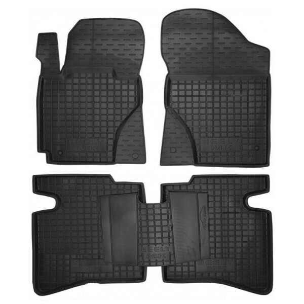 

Коврики в салон для Geely MK 2008- черный, кт - 4шт 11188 Avto-Gumm