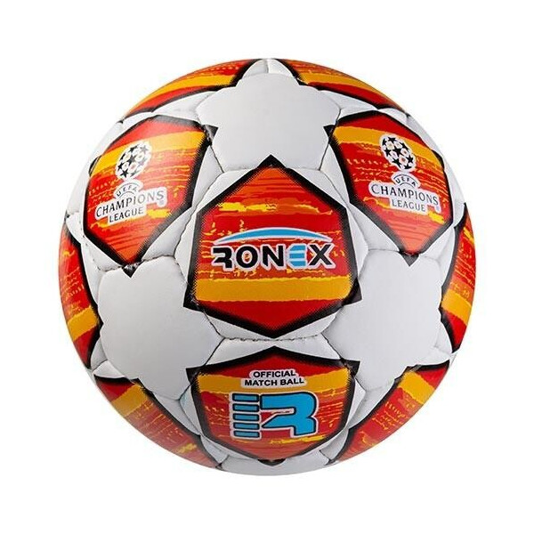 

Мяч футбольный Grippy Ronex AD/F5, оранж/красный