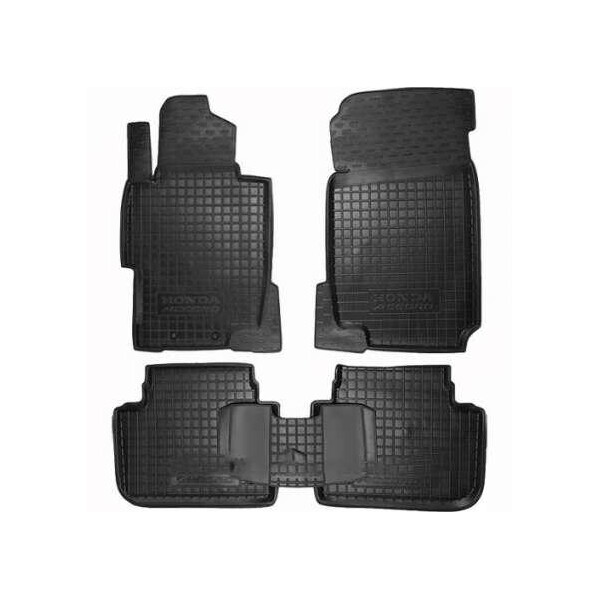 

Коврики в салон для Honda Accord 2002-2006 черный, кт - 4шт 11151 Avto-Gumm