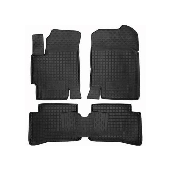 

Коврики в салон для Hyundai Accent 2006- 2010 черный, кт - 4шт 11159 Avto-Gumm