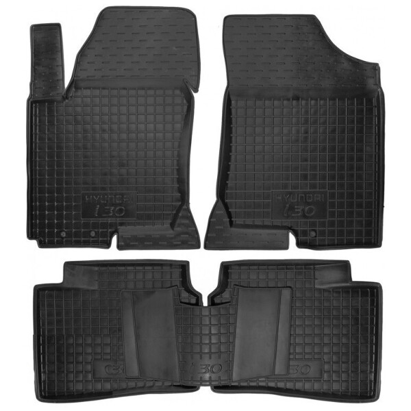 

Коврики в салон для Hyundai i30 2009-2012 черный, кт - 4шт 11170 Avto-Gumm
