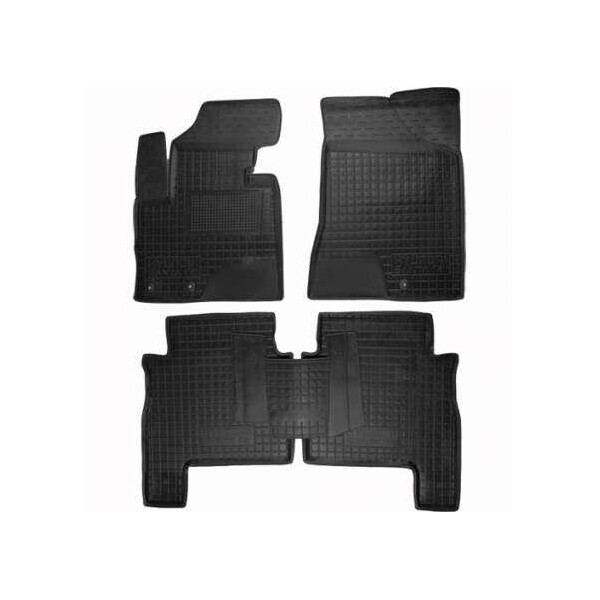 

Коврики в салон для Hyundai Santa Fe 2006-2012 /5мест/черный, кт - 4шт 11165 Avto-Gumm