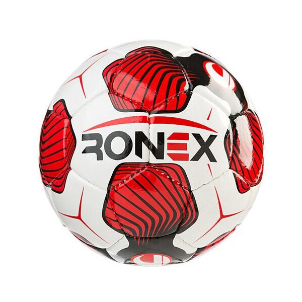

Мяч футбольный DXN Ronex (UHL), красно-белый