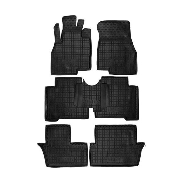

Коврики в салон для Mitsubishi Grandis 2003-2012 /7месный/ черный, кт 11389 Avto-Gumm