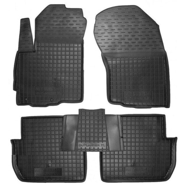 

Коврики в салон для Mitsubishi Outlander XL/ Peugeot 4007 2005-2012 черный, кт - 4шт 11243 Avto-Gumm