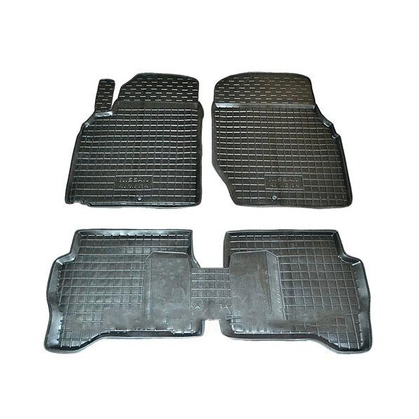 

Коврики в салон для Nissan Almera 2006- черный, кт - 4шт 11254 Avto-Gumm