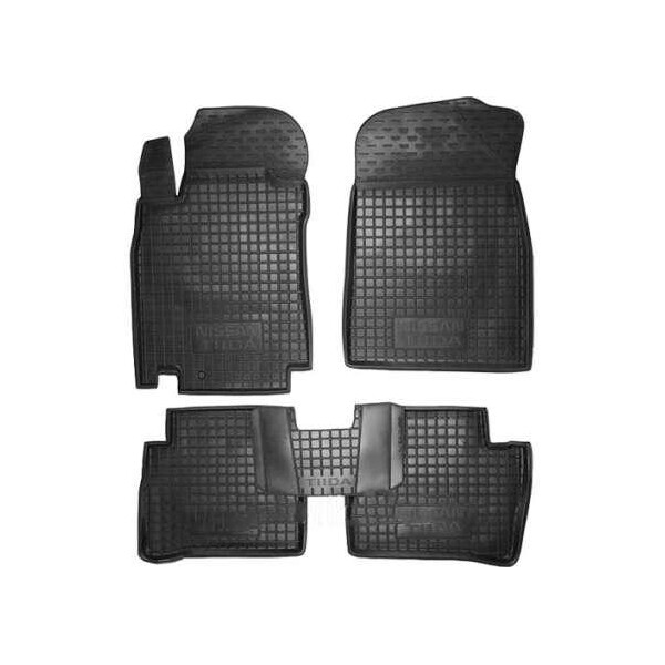 

Коврики в салон для Nissan Tiida 2006 -2011 черный, кт - 4шт 11258 Avto-Gumm