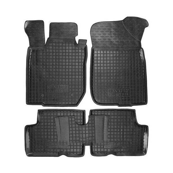 

Коврики в салон для Renault Duster 2011- черный, кт - 4шт 11285 Avto-Gumm