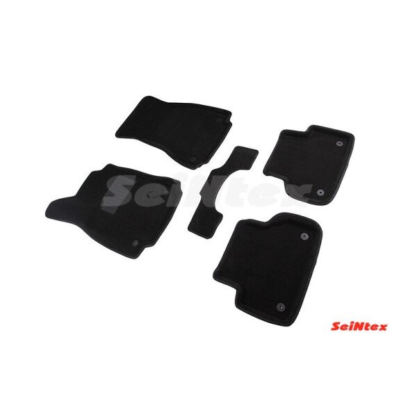 

Коврики в салон 3D для Audi A4 (B9) 2015- /Черные 5шт 87329