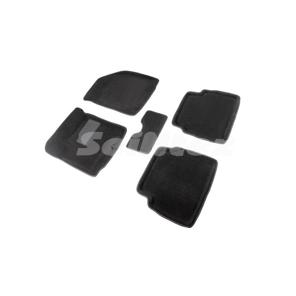 

Коврики в салон 3D для Chevrolet Aveo 2003-2011 /Черные 5шт 71682