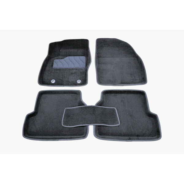 

Коврики в салон 3D для Ford Focus II 2004-2011 /Черные 5шт 71687