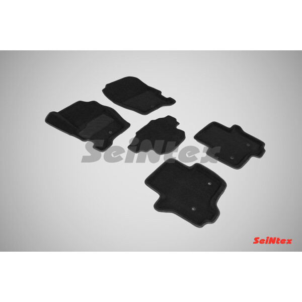 

Коврики в салон 3D для Land Rover Discovery III/IV 2004-2017 /Черные 5шт