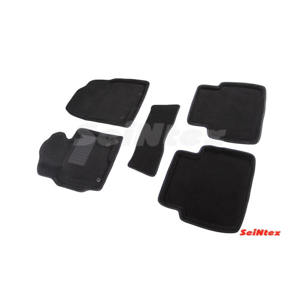 

Коврики в салон 3D для Mazda CX-5 2012- /Черные 5шт 83710