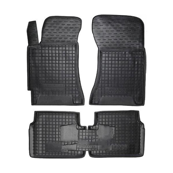 

Коврики в салон для Subaru Forester 2003-2008 черный, кт - 4шт 11299 Avto-Gumm