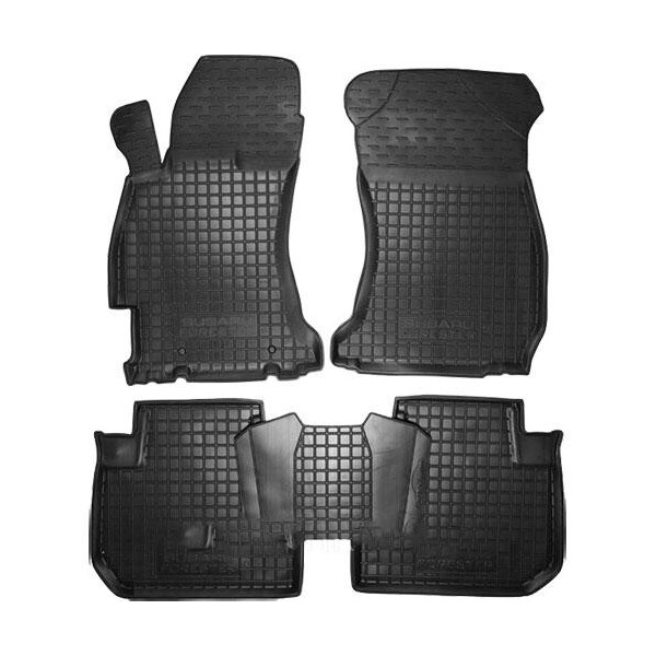 

Коврики в салон для Subaru Forester 2013 -> черный, кт - 4шт 11353 Avto-Gumm