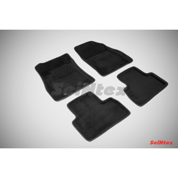 

Коврики в салон 3D для Nissan Juke 2011- /Черные 5шт 83733